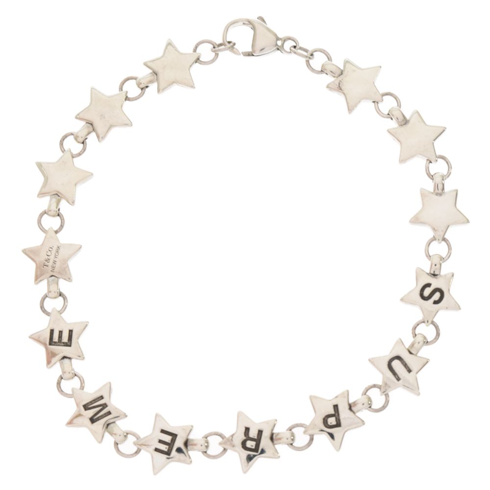 SUPREME (シュプリーム) 21AW ×Tiffany & Co. Star Bracelet Silver 