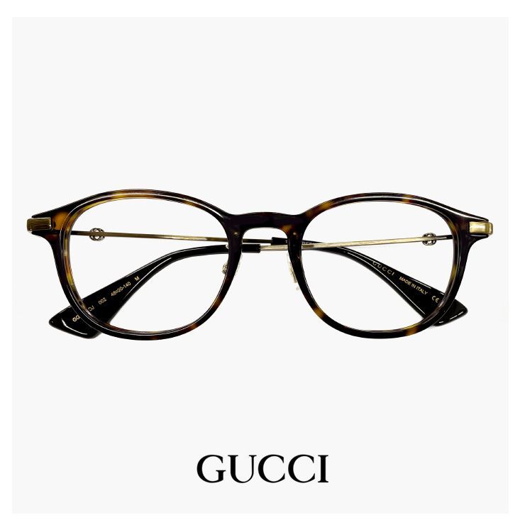 GUCCI グッチ メガネ GG1471OJ 002 眼鏡 メンズ レディース ユニセックス モデル ボスリントン 型 フレーム ハバナ べっ甲 Bee ビー 蜂 gg1471oj ダミーレンズ発送