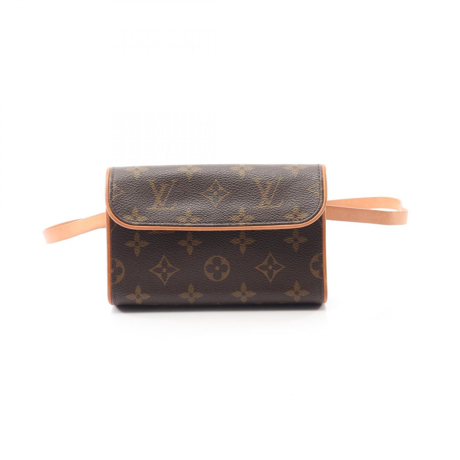 ルイ ヴィトン LOUIS VUITTON ウエストバッグ ボディバッグ ポシェットフロランティーヌ M51855 PVCコーティングキャンバス レザー ポシェット フロランティーヌ