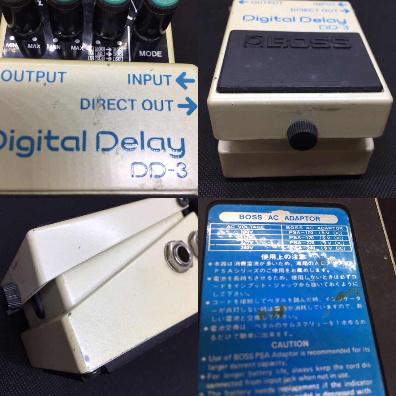 BOSS DD-3 Digital Delay 1991年 Made IN JAPAN Blue Label - メルカリ