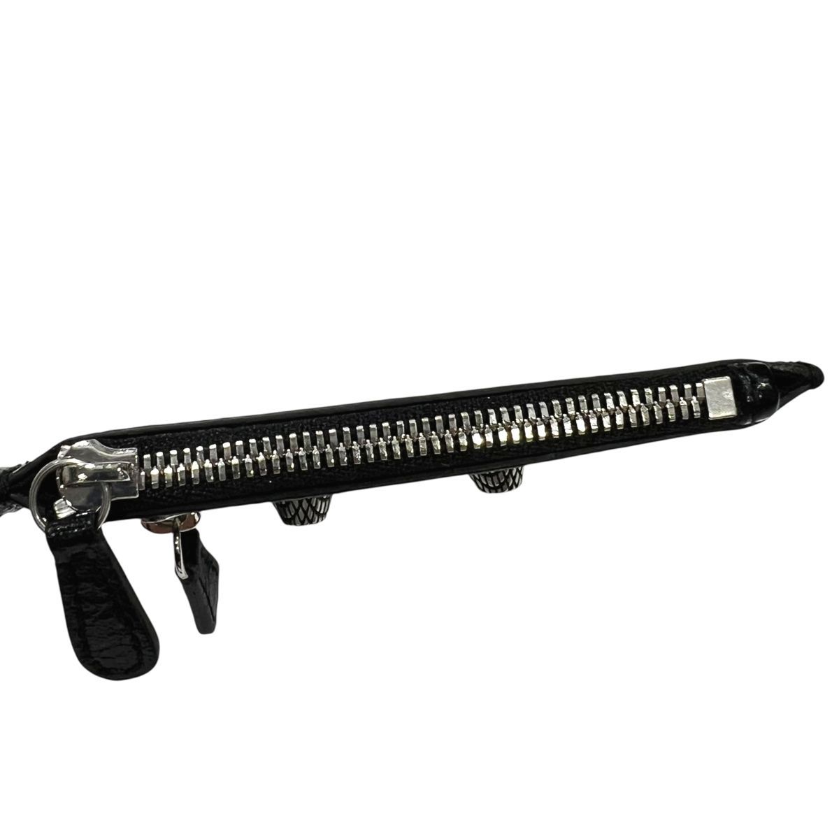 中古】 BALENCIAGA バレンシアガ Le Cagole コインパース ブラック SV  