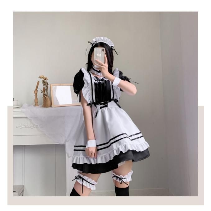 ハロウィン コスプレ メイド服 メイド 男ウケ フルセット 仮装 衣装 コスチューム こすぷれ コス レディース ハロウィンコスプレ衣装