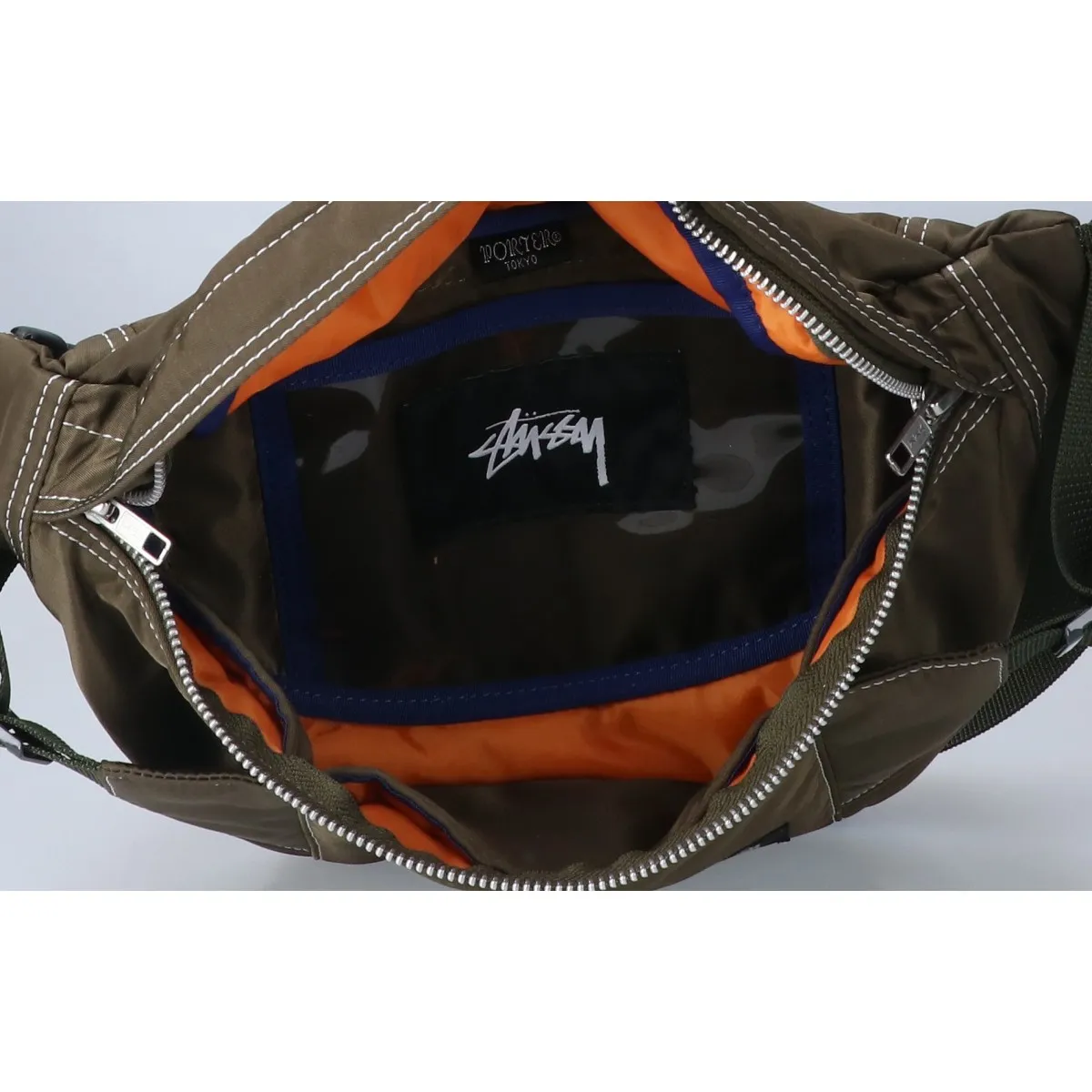 PORTER ポーター x STUSSY ステューシー ウエストバッグ - バッグ