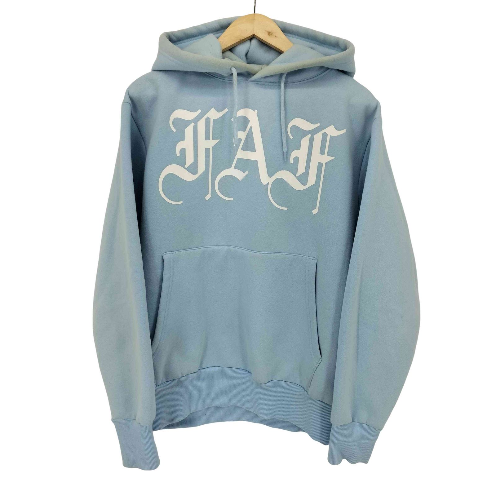 Fake Ass Flowers / パーカー/4/コットン/GRY/無地 フェイクアズフラワーズ FAKE ASS FLOWERS FAF OE LOGO HOODIE メンズ