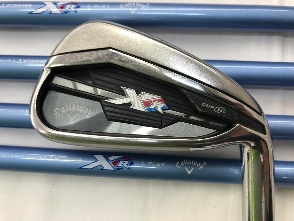 【即納】XR レディス | L | XR | 中古 | アイアンセット | キャロウェイ