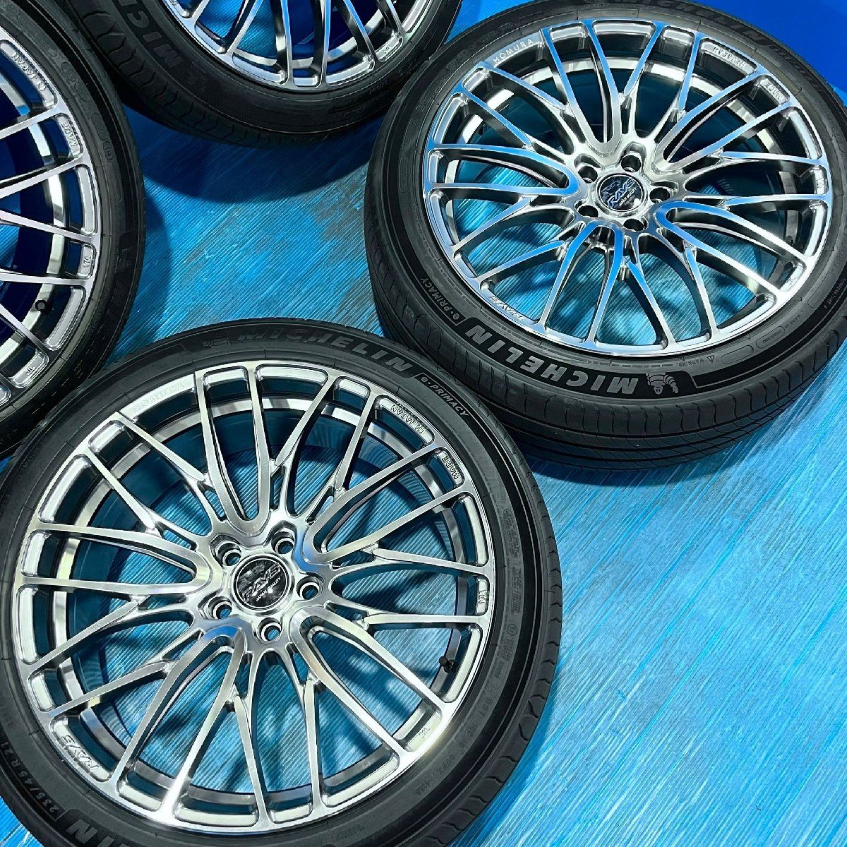 極上中古】RAYS HOMURA 2x10BD 21インチ 9J+38 5H114.3