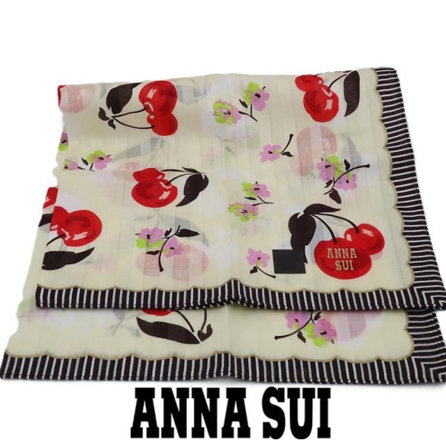 国内正規品 新品】アナスイ ANNA SUI ハンカチ 大判 ラッピング
