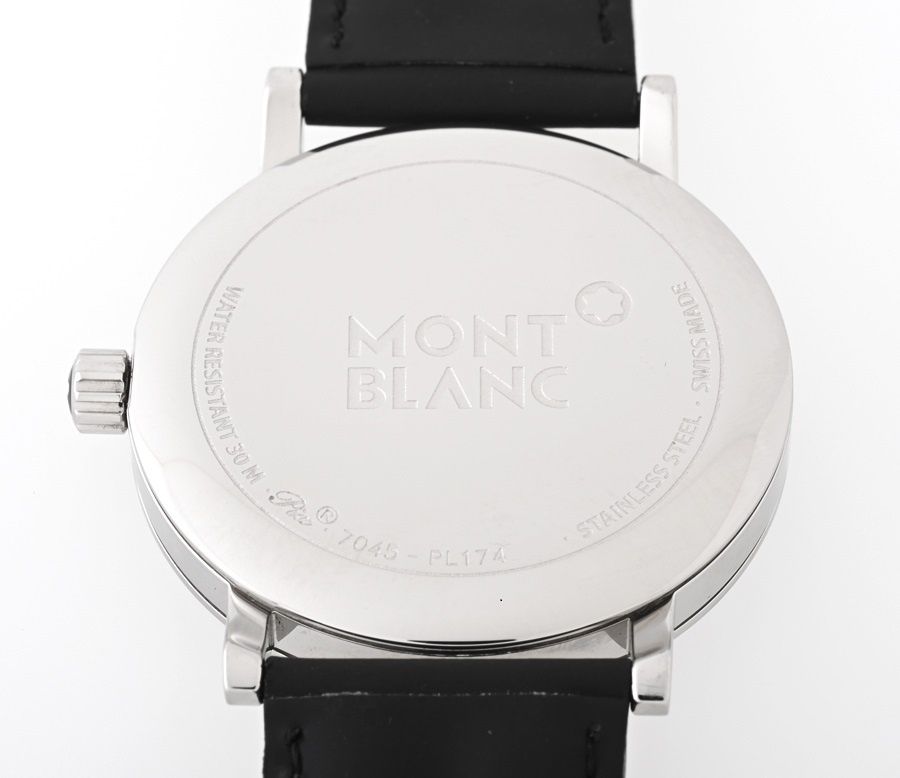 モンブラン / MONTBLANC サミット 7045 ブラック/シルバー