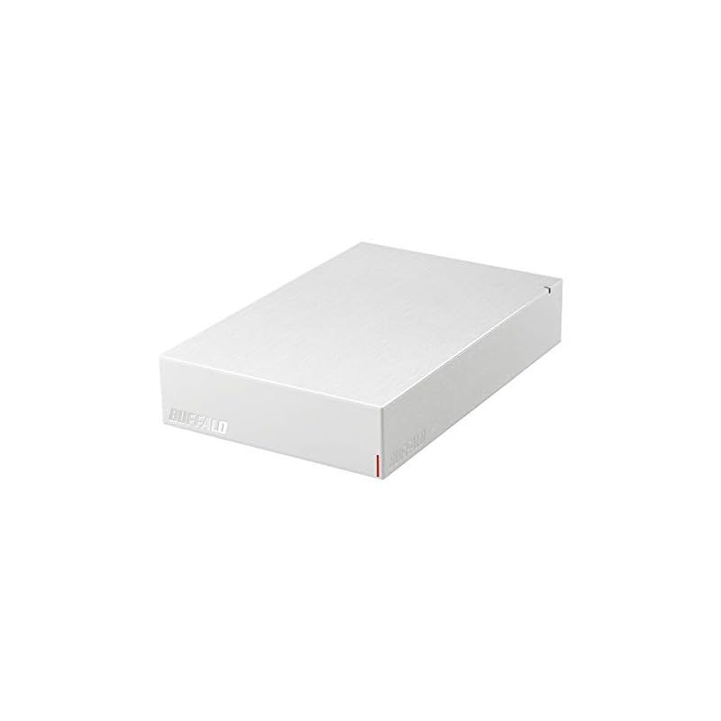 バッファロー USB3.2 Gen.1 対応外付けHDD 4TB ホワイト HD-LE4U3-WB