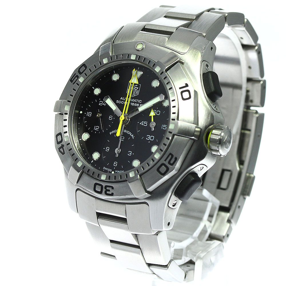 中古 タグホイヤー TAG HEUER CN211A 2000 アクアグラフ 自動巻き