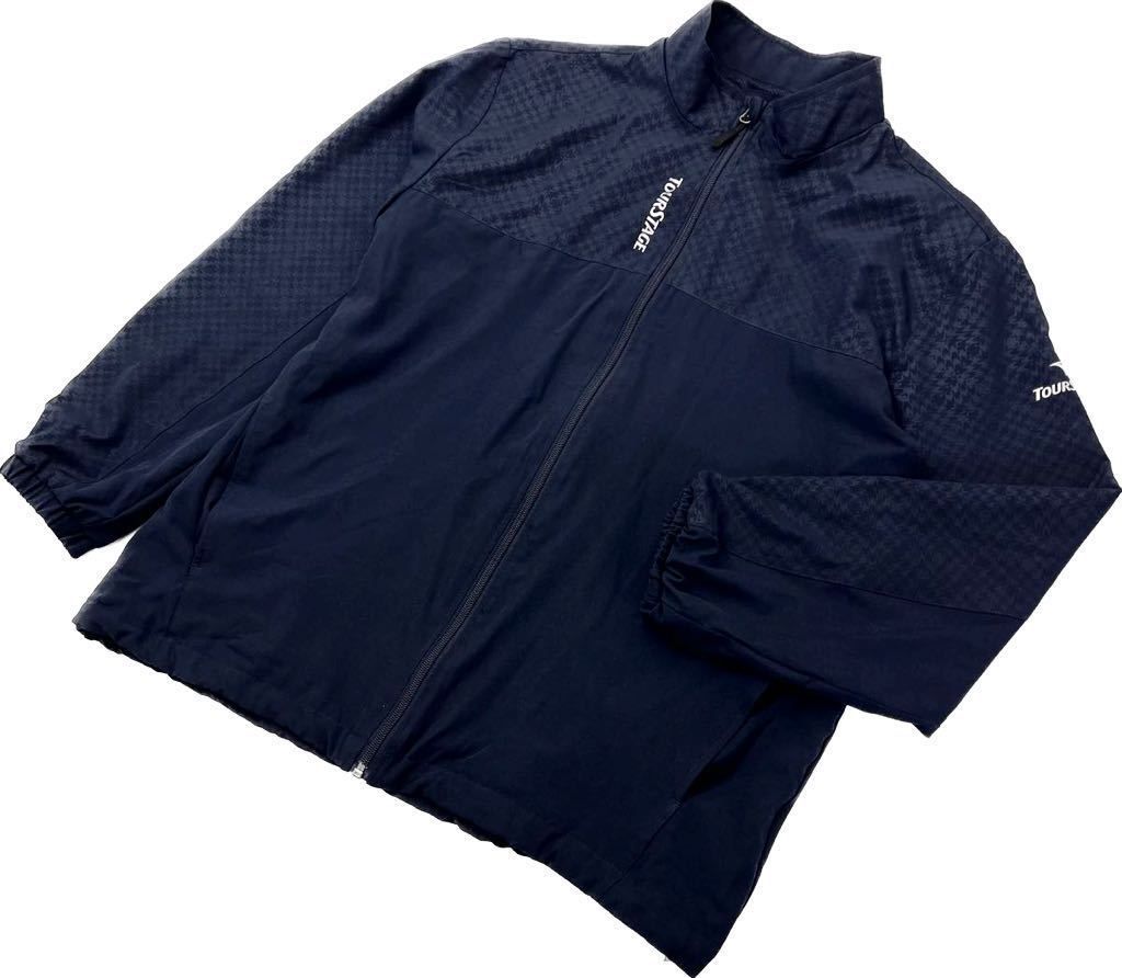 TOURSTAGEナイロンジャケットMサイズ TOUR STAGE ☆ デザイン切替え◎ ナイロンジャケット ウィンド