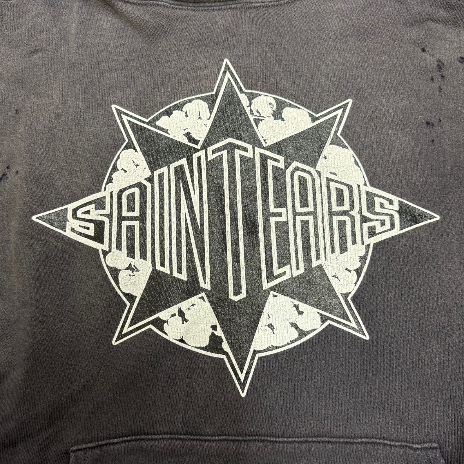 SAINT MICHAEL × DENIM TEARS 24AW HOODIE ST TEARS コラボ スウェット