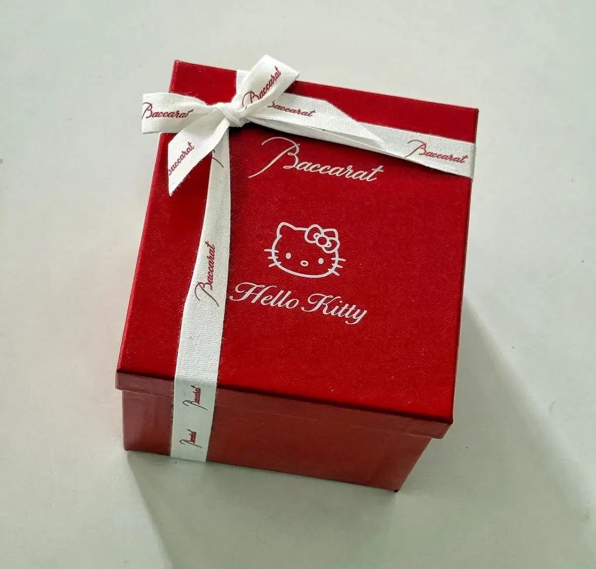 Baccarat x hellokitty 50 記念日 クリスタル フィギュア フル
