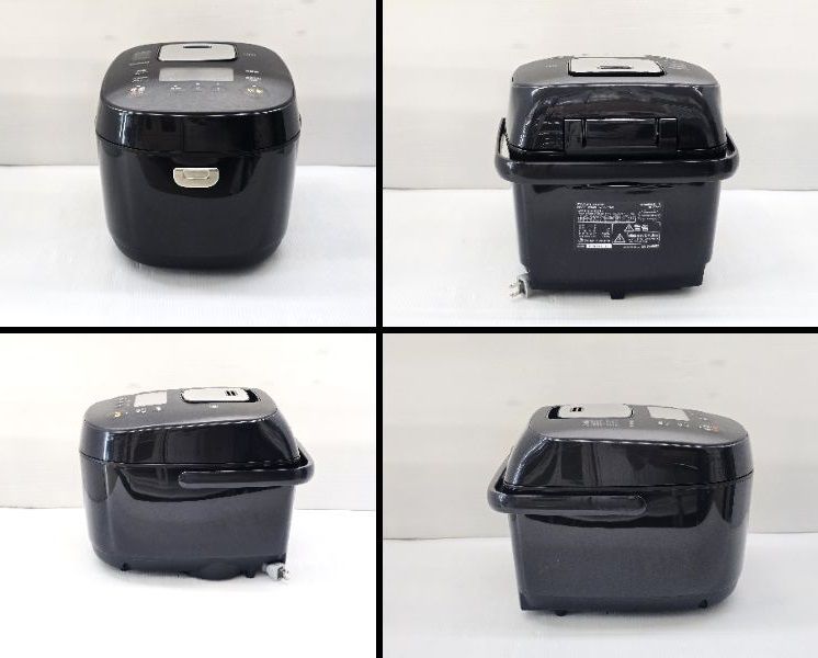 2024年製　アイリスオーヤマ　IHジャー炊飯器　一升炊き RC-IK10-B RC-IK10-B IHジャー炊飯器10合 アイリスオーヤマ ブラック色