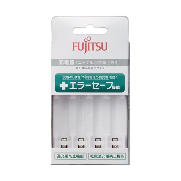 まとめ FDK 富士通ニッケル水素電池 スタンダード充電器 単3形 単4形用 FCT345F-JP FX 1個 ×3セット