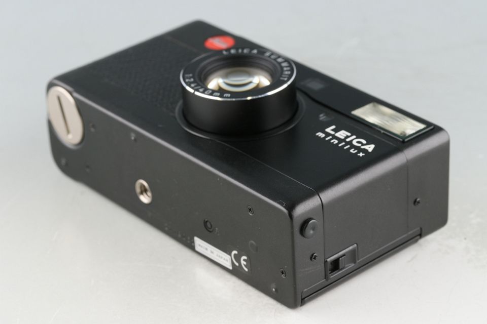 Leica Minilux Black 35mm Point Shoot Film Camera #58003T Leica