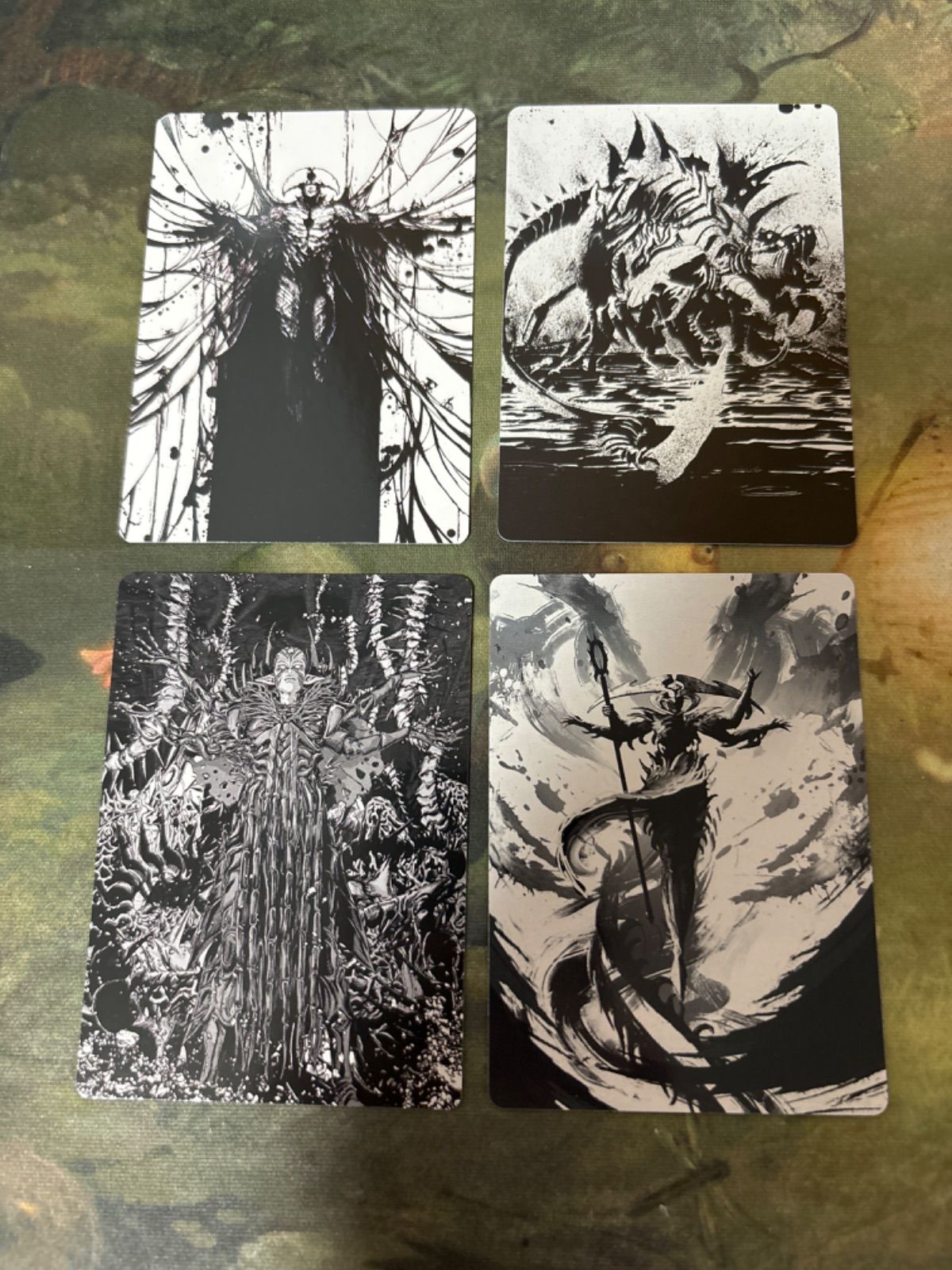 nv9 57 アートカード イラストコレクション MTG 墨絵 日本絵