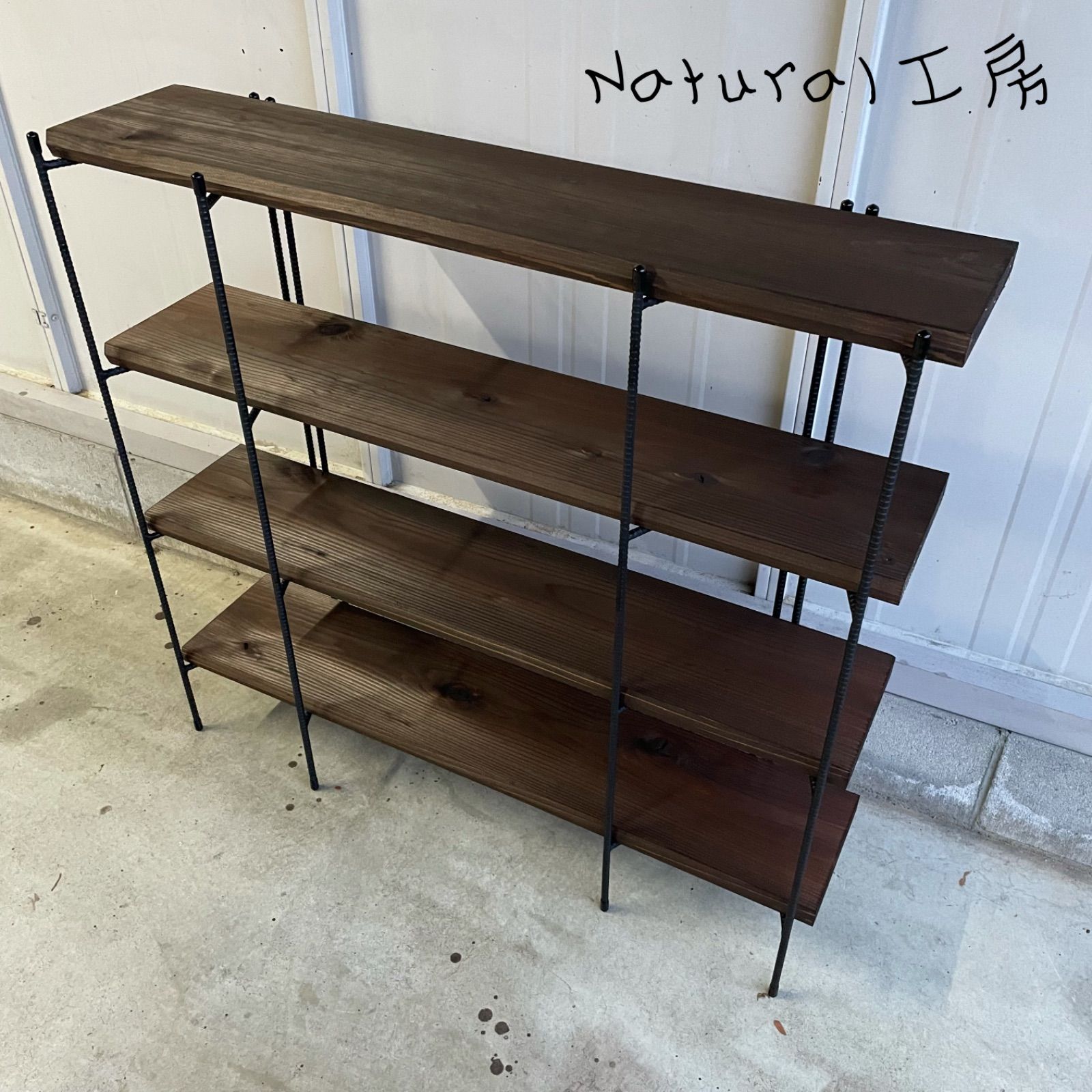 手作りアイアン家具 折り畳みラック アンティーク 西海岸