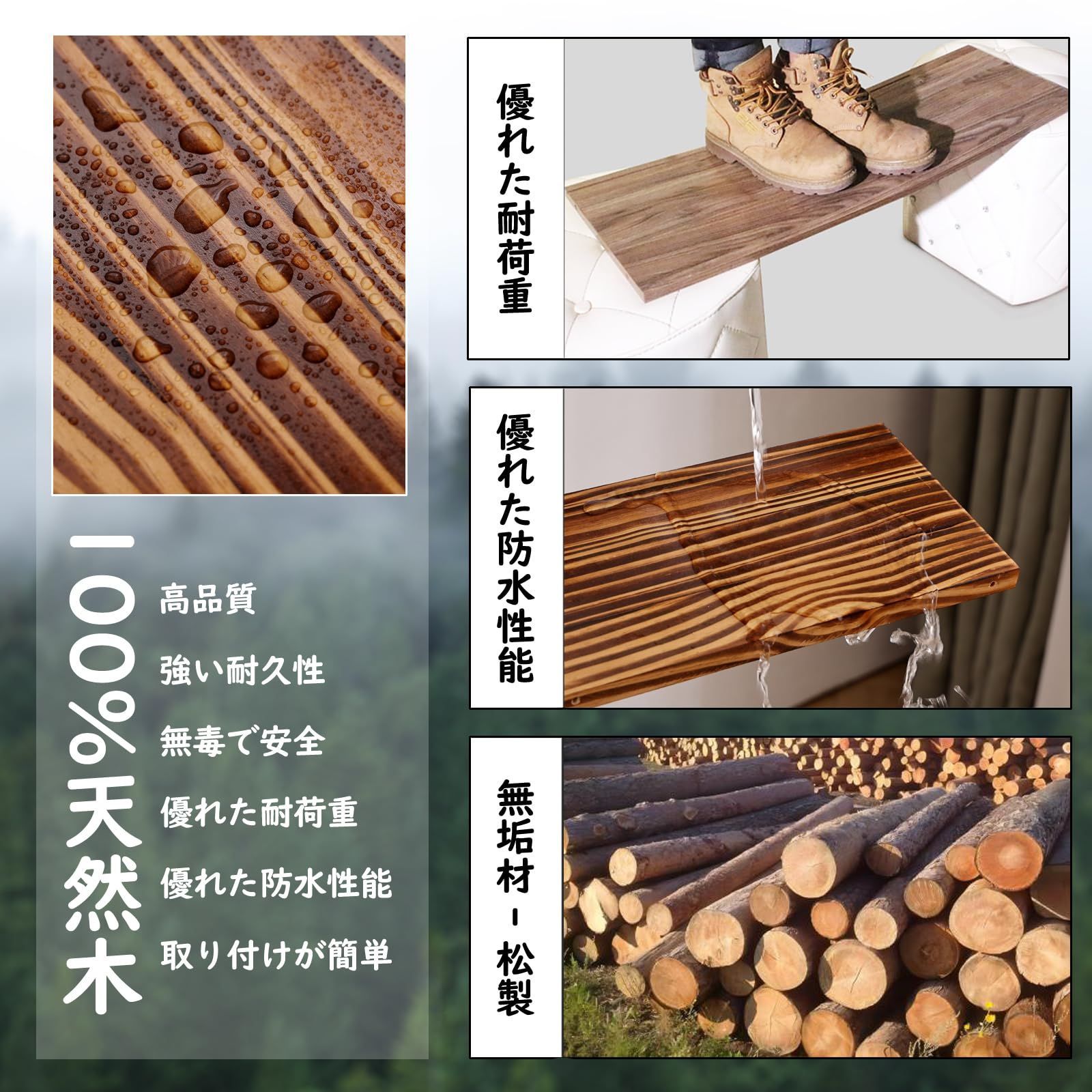 パイン材 天然木 引き出し付きシェルフ 家具 コレクション 棚 ラック 壁掛け パイン材 天然木 引き出し付きシェルフ 家具 コレクション 棚