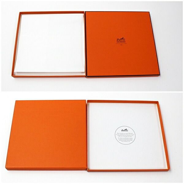 エルメス（HERMES）空箱5個セット エルメス スカーフ空箱 5個セット ボックス オレンジ 中古 AB