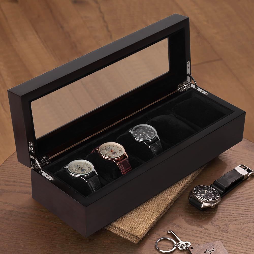 新着商品】Anyasun 腕時計ケース 12本 腕時計収納ボックス 高級 時計