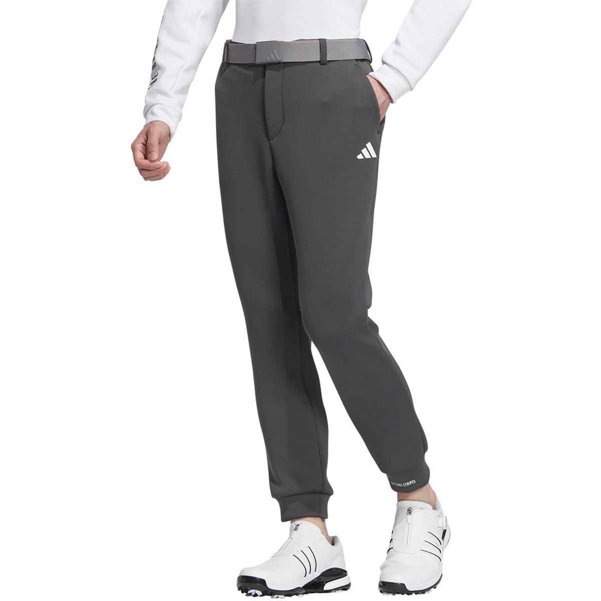 アディダスゴルフ ゴルフパンツ ダンボールニット UVケア付き ジョガーパンツ メンズ グレーシックス グレーシックス Free Size