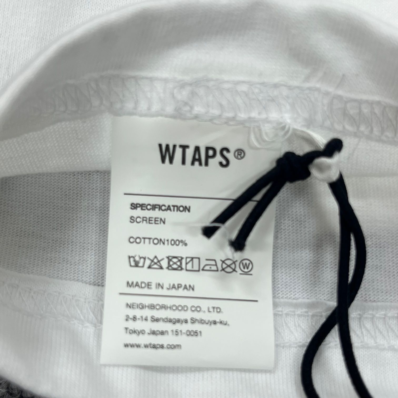 新品 WTAPS 22AW EVIL TIP TEE 222PCDT-ST01S イービル チップ Tシャツ