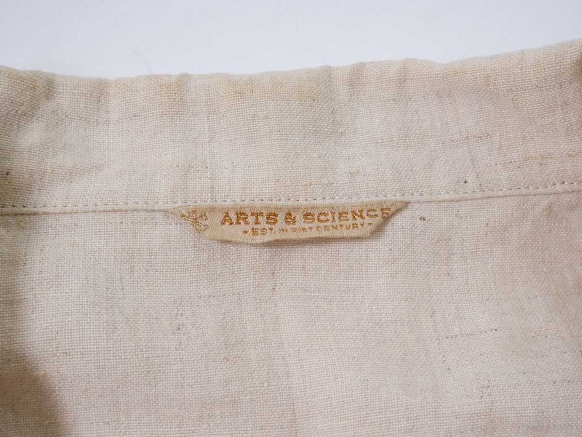ARTS&SCIENCEアーツ&サイエンス CHANVRE HEMP JACKET