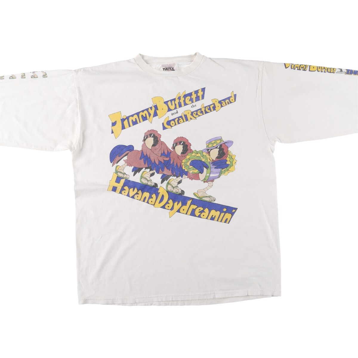 古着 90年代 タルテックス TULTEX Jimmy Buffett ジミー バフェット ロンT バンドTシャツ バンT メンズXL相当 ヴィンテージ/eaa511328  - メルカリ