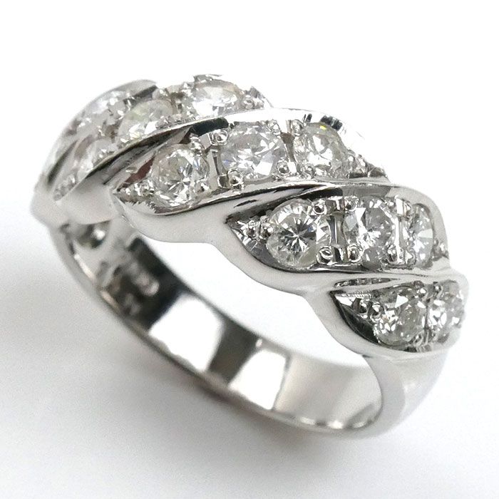 Pt900プラチナ ダイヤ リング・指輪 ダイヤモンド1.00ct 11号