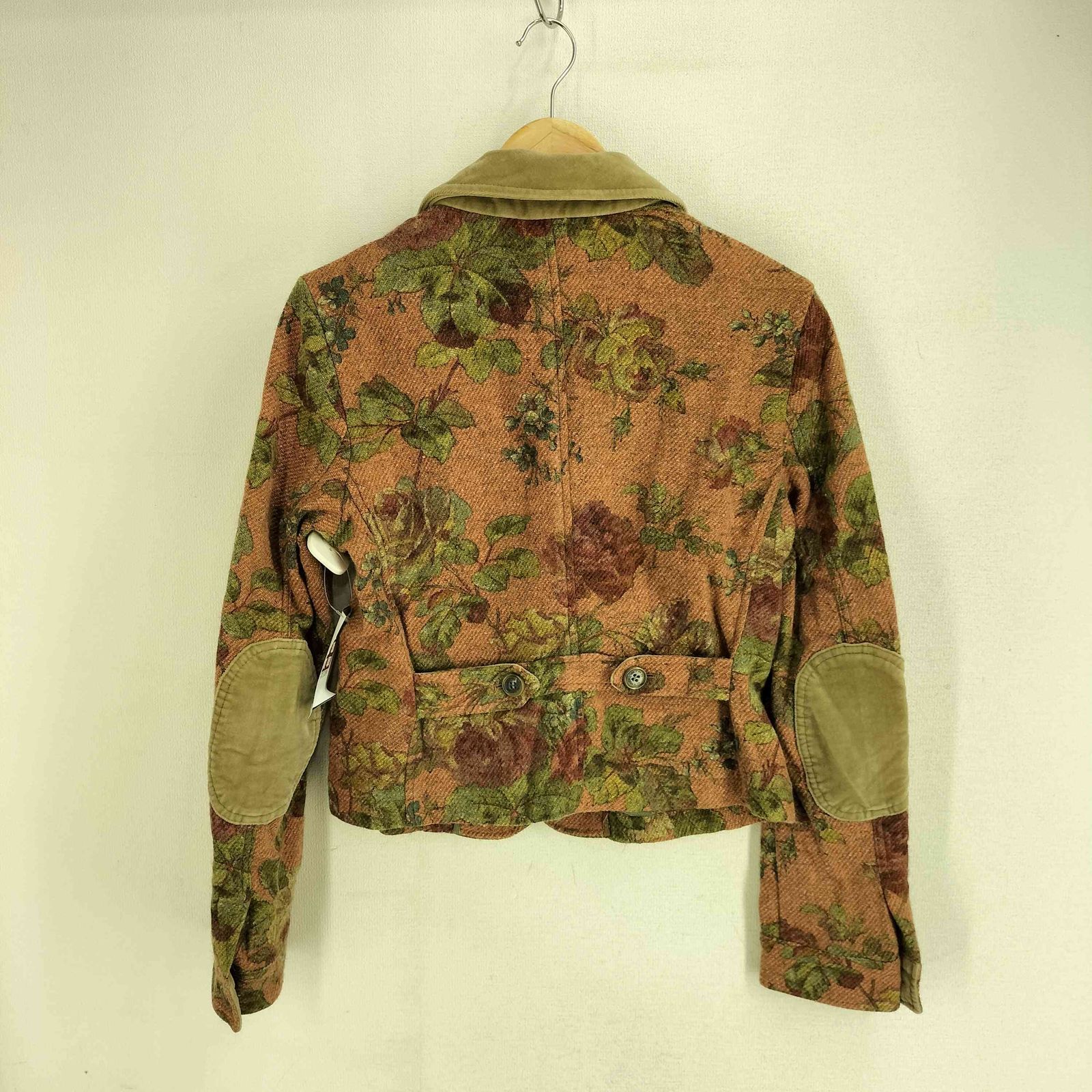 ETRO(エトロ) シルク混 ゴブラン フラワー テーラードジャケット