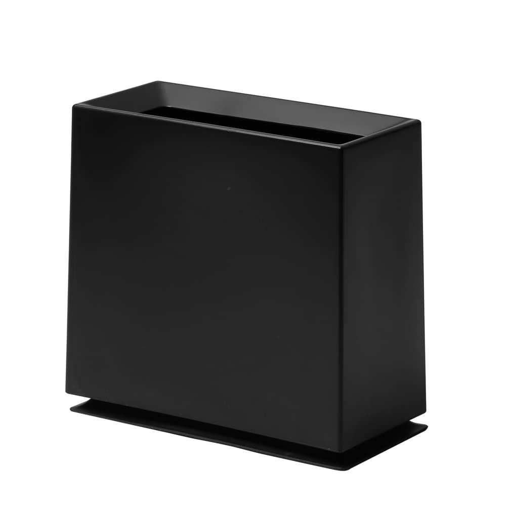 Color 06 ブラック_PatternName a 単品 ideaco イデアコ ゴミ箱 角型 8.5L W31.5?D15?H30cm TUBELOR BRICK black チューブラー ブリック ブラック
