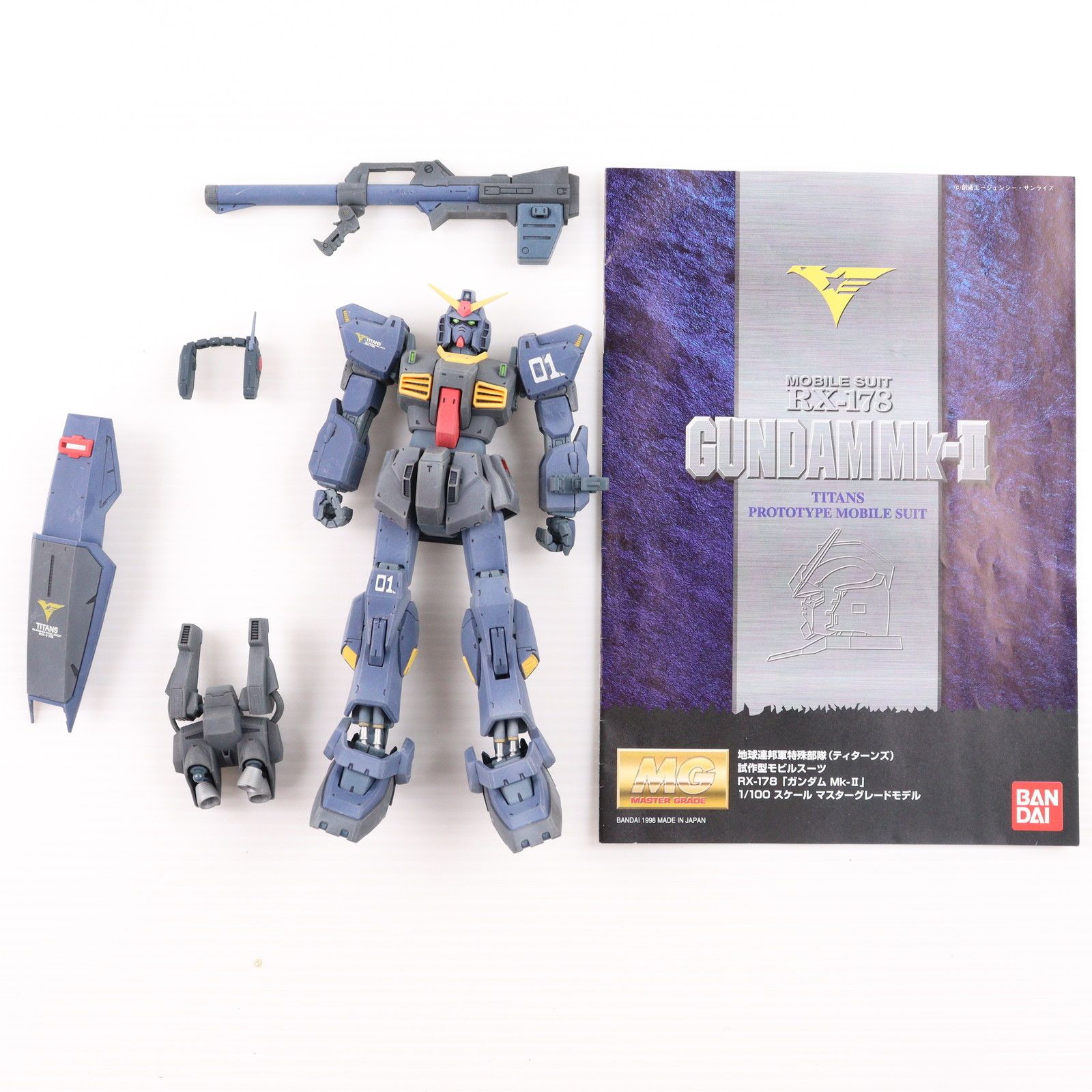MG 1/100 RX-178 ガンダムMk-II(ティターンズ仕様) 機動戦士Z