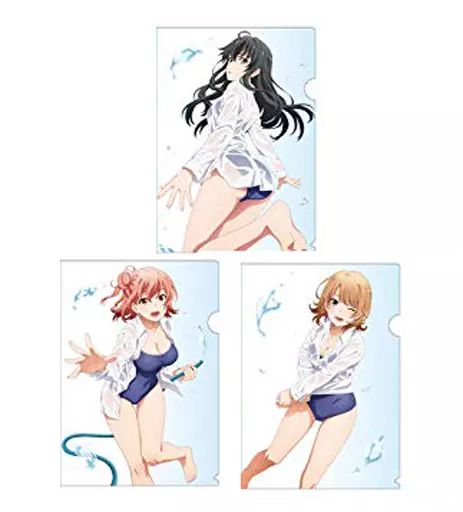 クリアファイル 雪乃|結衣|いろは A4クリアファイルセット 3枚セット やはり俺の青春ラブコメはまちがっている