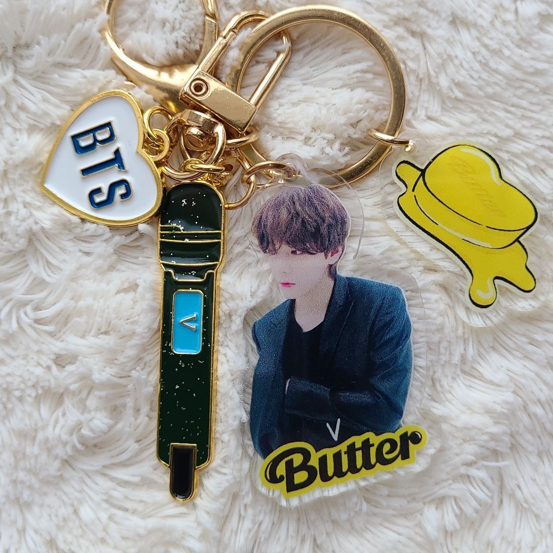 BTS ソクジン LYS プレミアムフォト + キーリング + ミニフラッグ BTS Jin Goods Set Photocard Acrylic Stand Mini Flag Limited