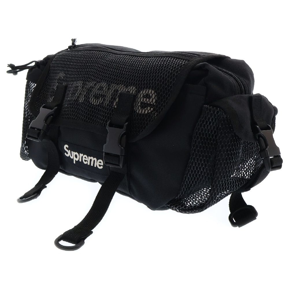 SUPREME (シュプリーム) 20SS Waist Bag ボックスロゴ メッシュ