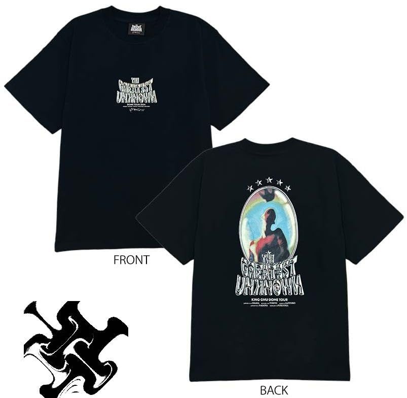 King Gnu（キングヌー）2024 THE GREATEST UNKNOWN グッズ Tシャツ（ブラック）☆ (L) [L] - メルカリ