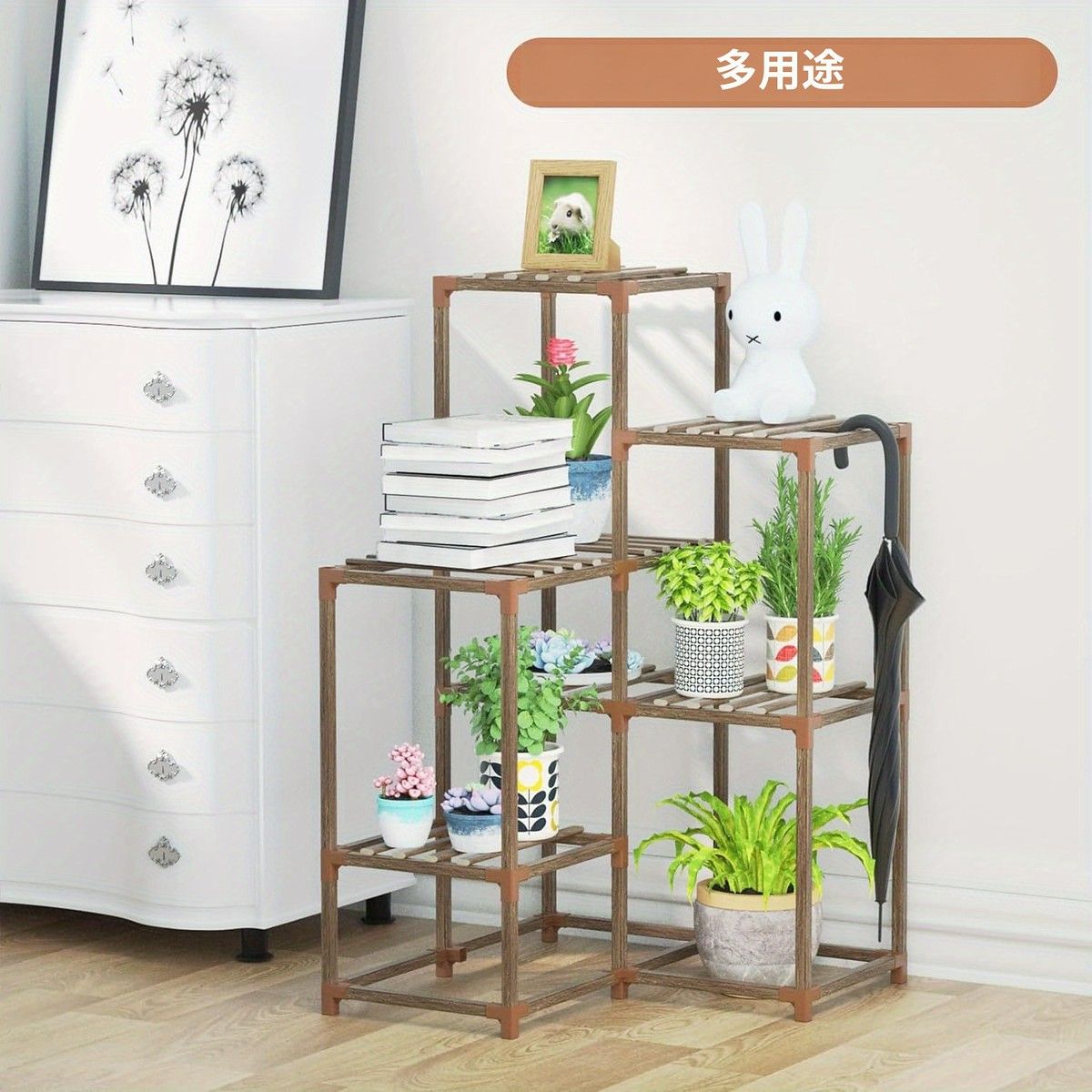 複数植物展示可