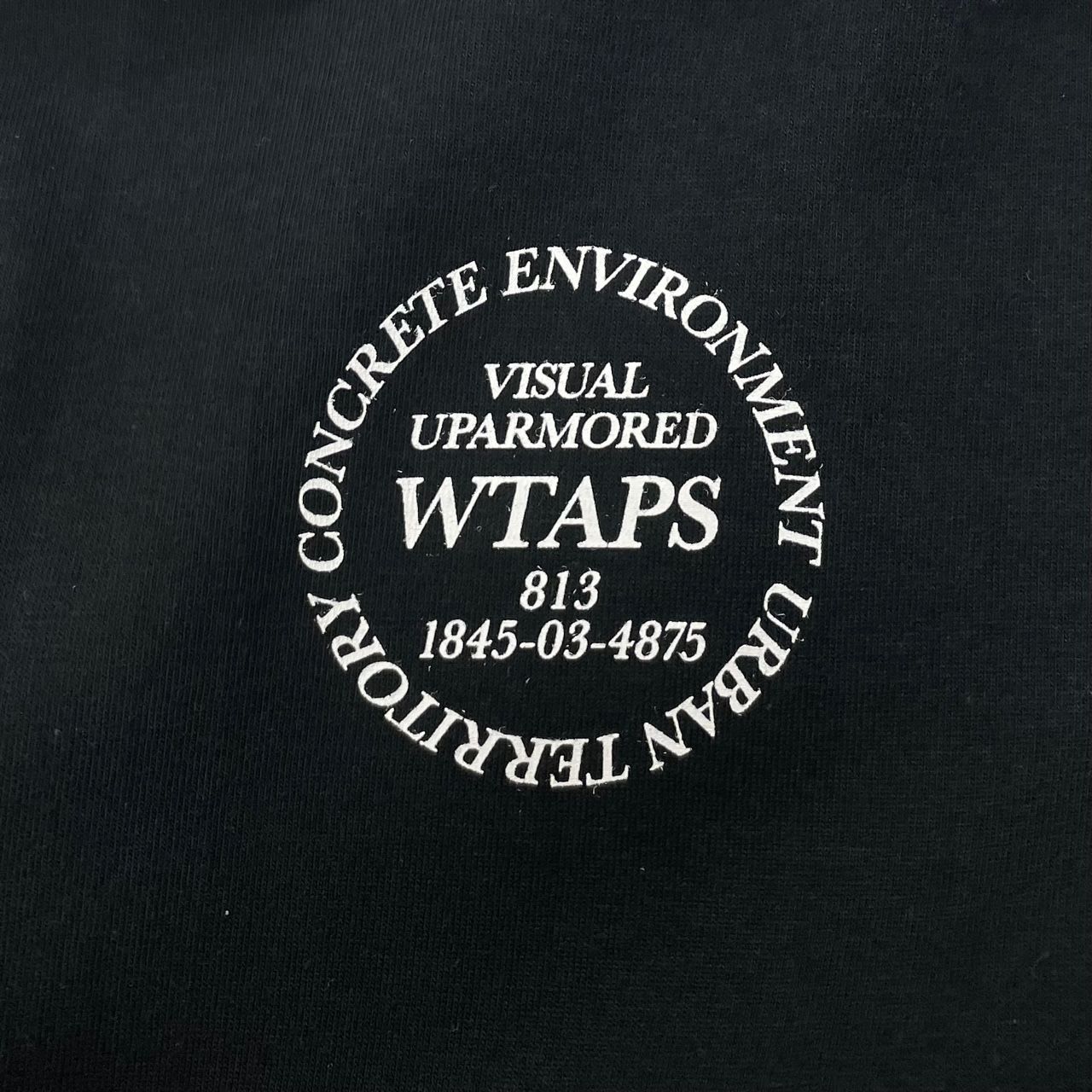 新品 WTAPS 22AW URBAN TRANSITION サークルロゴ プリント クルー