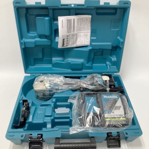 makita マキタ 充電式ディスクグラインダ GA410DRG ♥ 100mm 14.4V 6Ah バッテリ 充電器 ケース 研削 DIY 大工道具 ≡DT6727