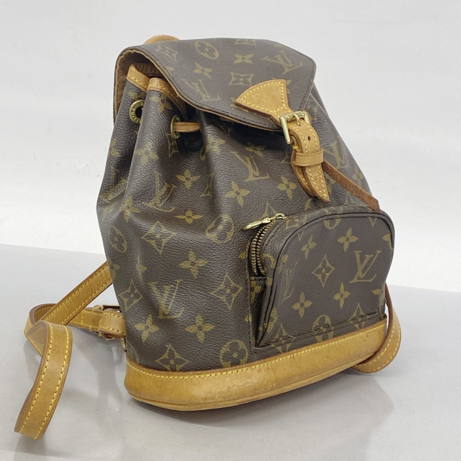 ルイヴィトン モノグラム ミニモンスリ リュック・デイパック ブラウン  
