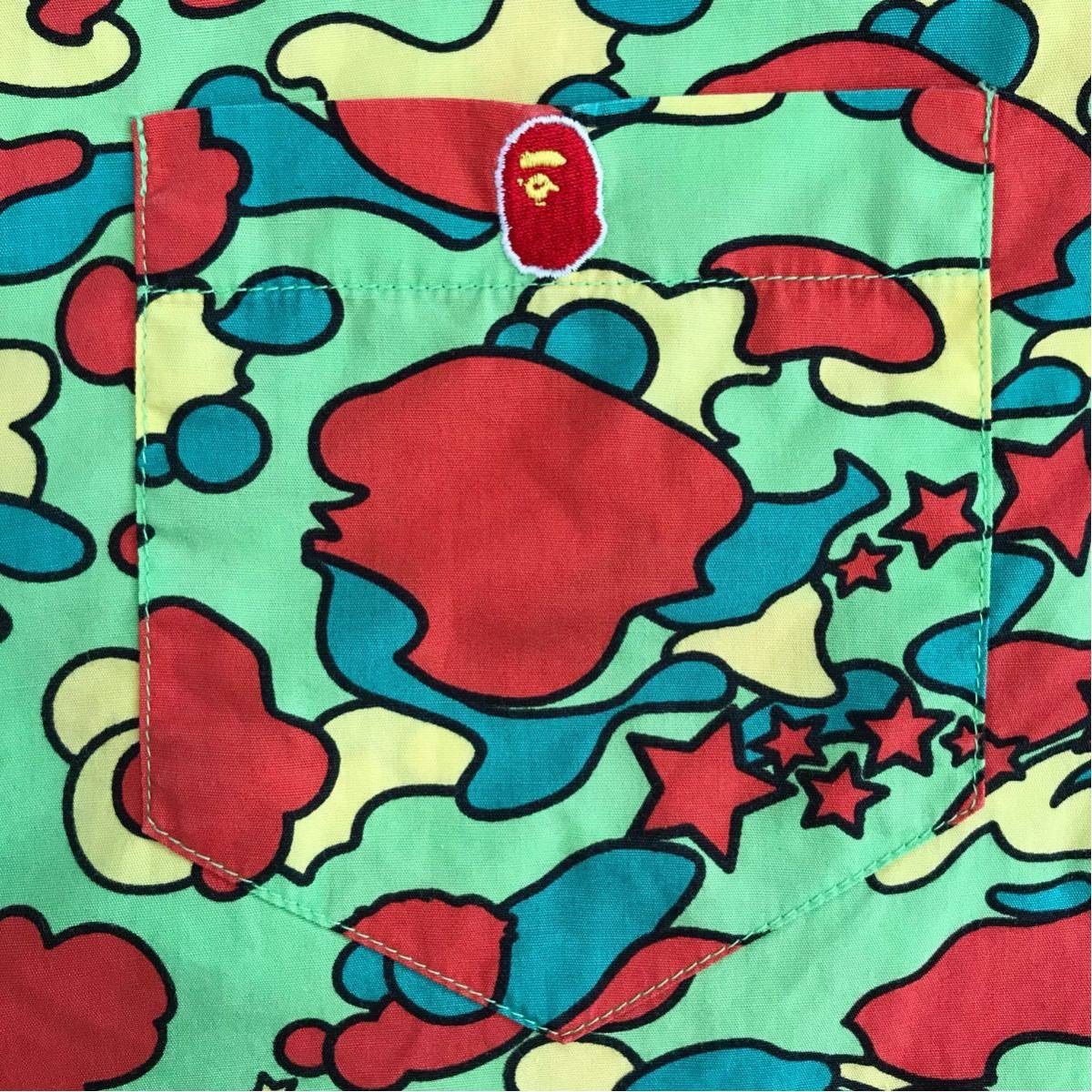 BAPE サイケカモ 半袖シャツ ベイプ ape 000000000277 - メルカリ