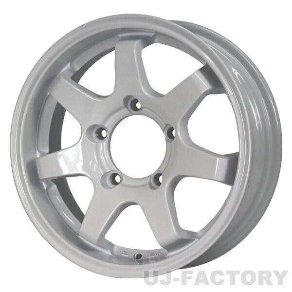 ORIGIN MUD-SR716×5.5J 139.7/5H ＋20 シャインホワイト 1本　（MUD-SR7-JP20-SWH） ホイール　ジムニー　オリジン　16インチ　（パールホワイト）