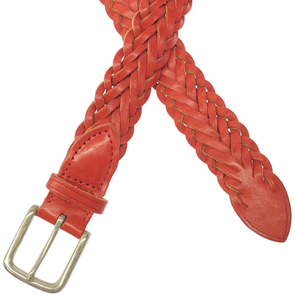 【美品】ホワイトハウスコックス　レザー メッシュベルト 【サイズ36/90】 Whitehouse Cox ホワイトハウスコックス レザーメッシュベルト
