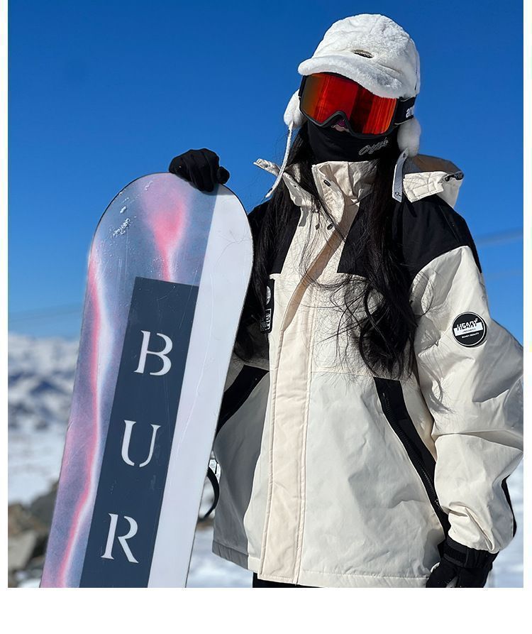 超レア ニューエラ スキーウェア 防寒着ガールズ - ボーイズの冬のスキージャケット 厚く暖かい防寒着子供屋外防水防寒着フード ok0916 年代物の