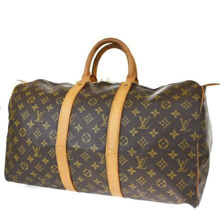 【中古】 ルイヴィトン LOUIS VUITTON キーポル 45 ボストンバッグ ハンド トラベル 旅行かばん モノグラム レザー M41428 80MG911