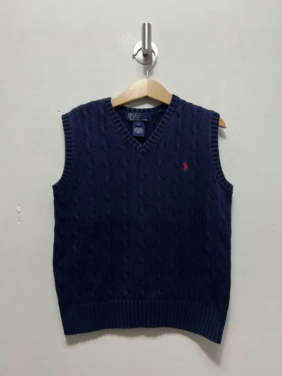 ポロ Ralph Lauren(ラルフローレン) ニット ベスト ネイビー 7