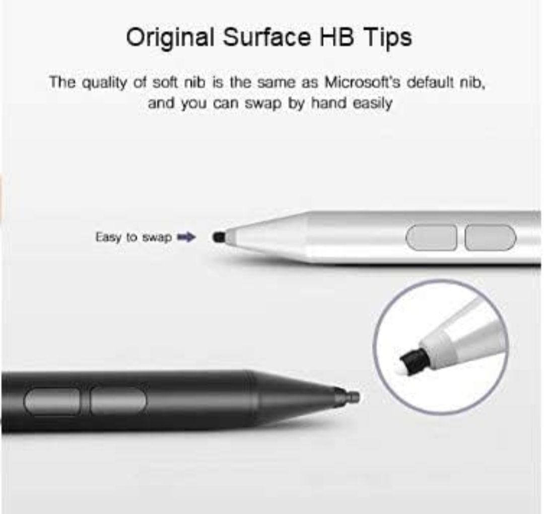 Uogic Surface用タッチペン、誤作動防止、1024筆圧対応、消しゴム/右