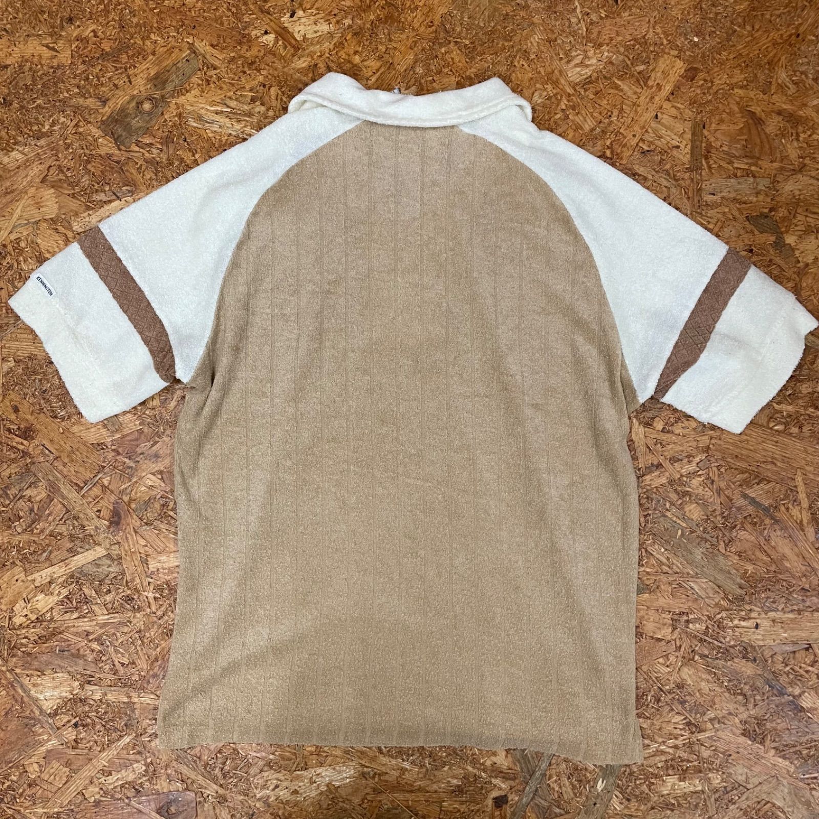 70s KENNINGTON パイル ポロシャツ ケニントン 70年代 衿芯入り 半袖 
