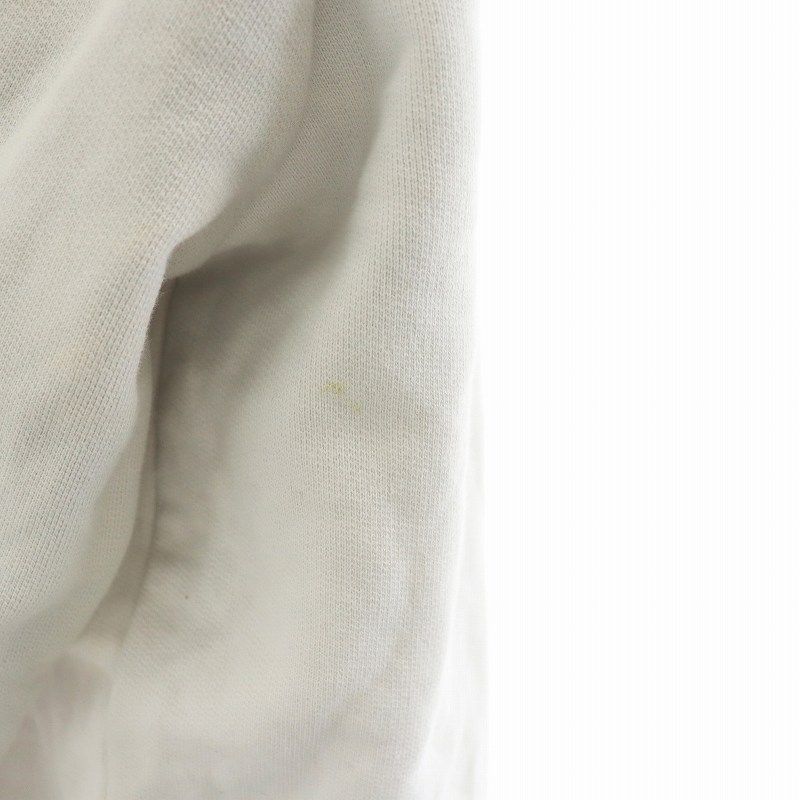 バルマン BALMAIN スウェット トレーナー ロゴ 長袖 S 白 ホワイト  